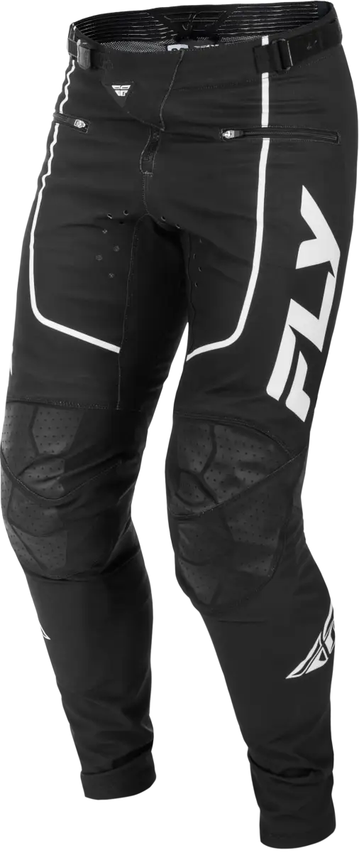 Youth Rayce Bicycle Pants Black/White Sz 22 - FLY RACING