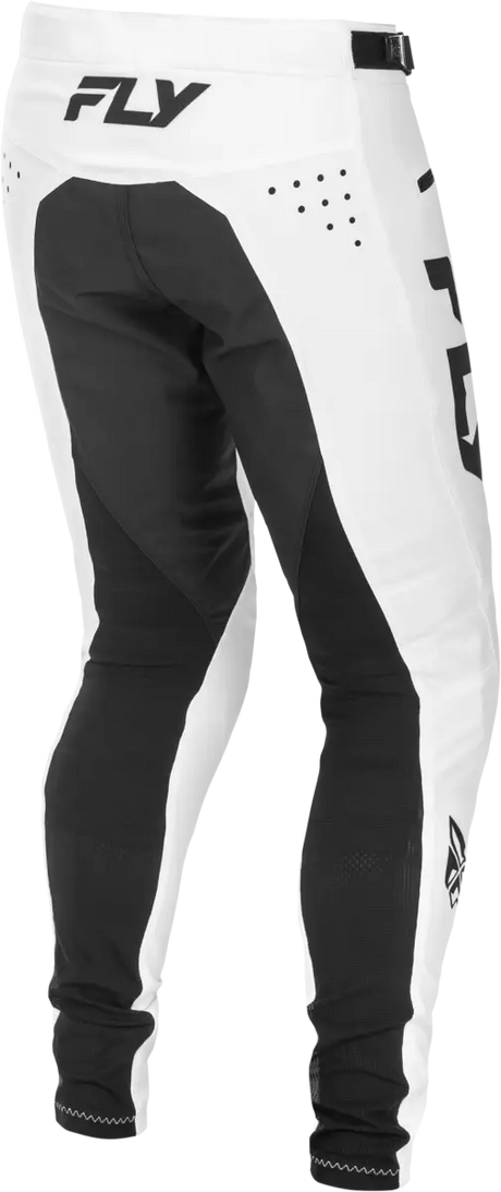 Youth Rayce Bicycle Pants White/Black Sz 20 - FLY RACING