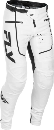 Youth Rayce Bicycle Pants White/Black Sz 20 - FLY RACING