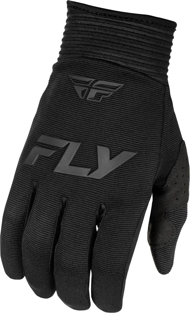 Youth F 16 Gloves Black Yxs - FLY RACING