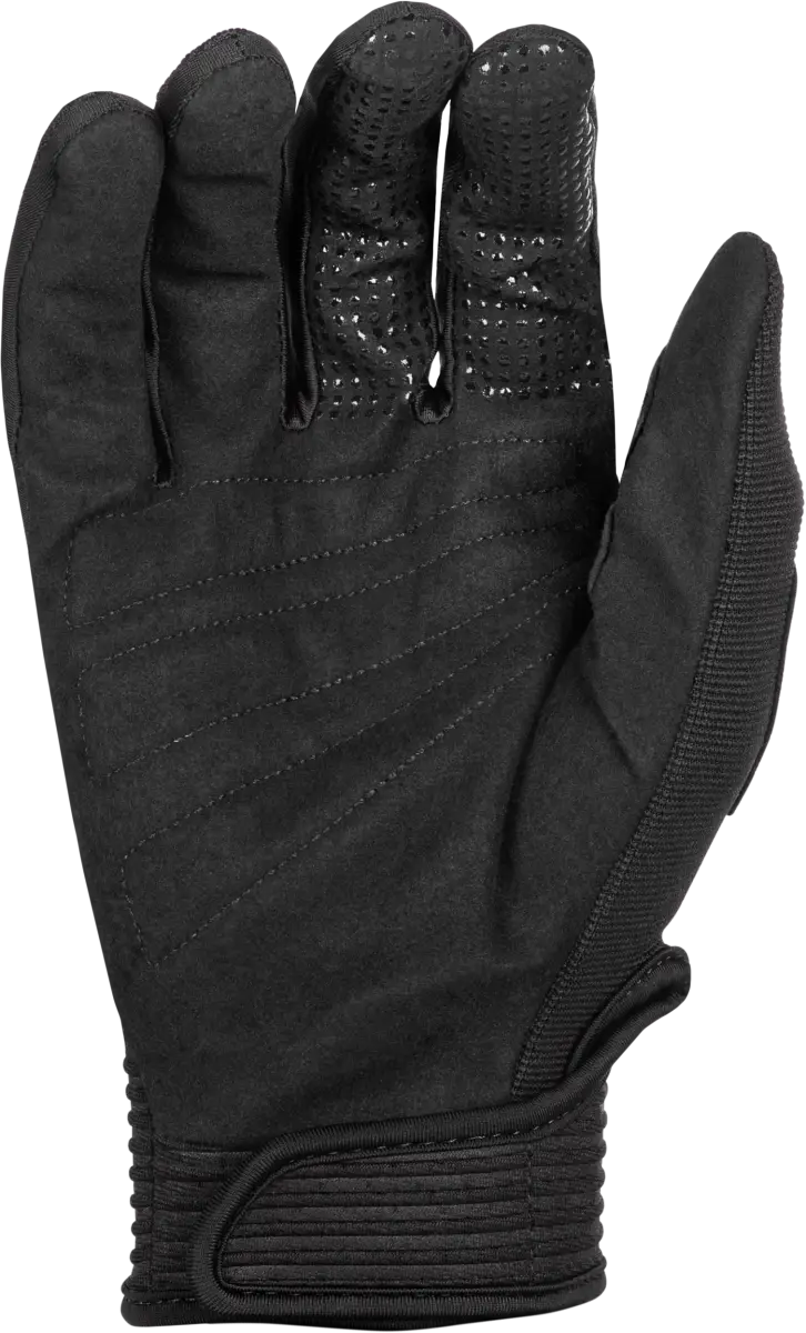 Youth F 16 Gloves Black Yxs - FLY RACING