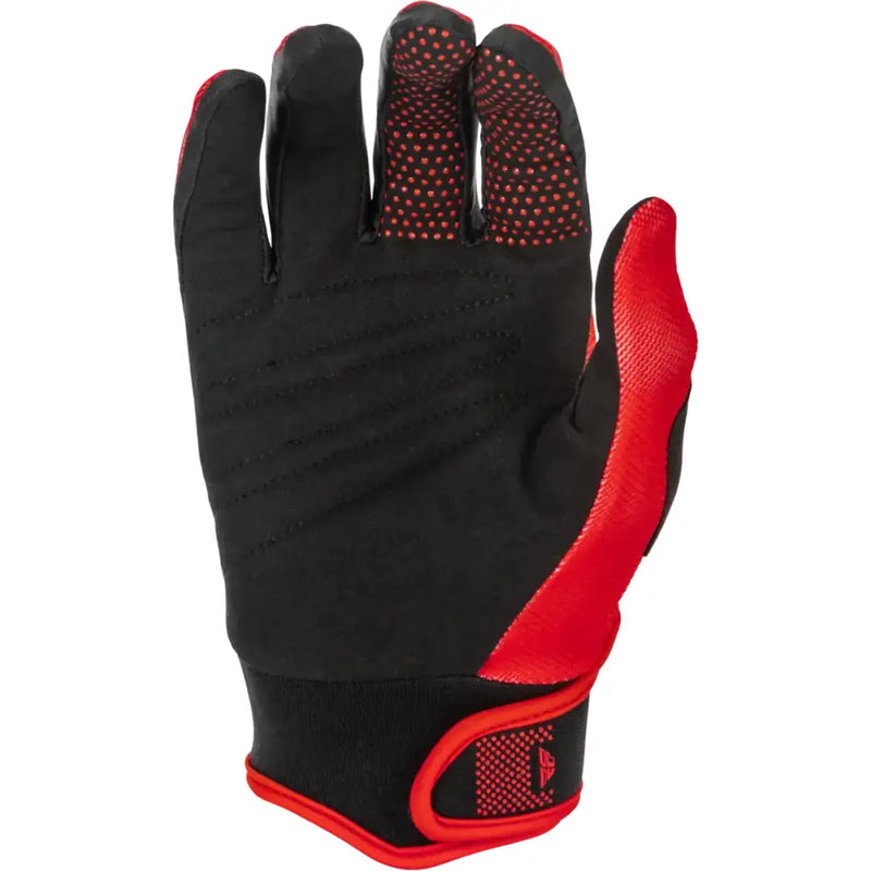 Youth F 16 Gloves Red/Black/White Yl - FLY RACING
