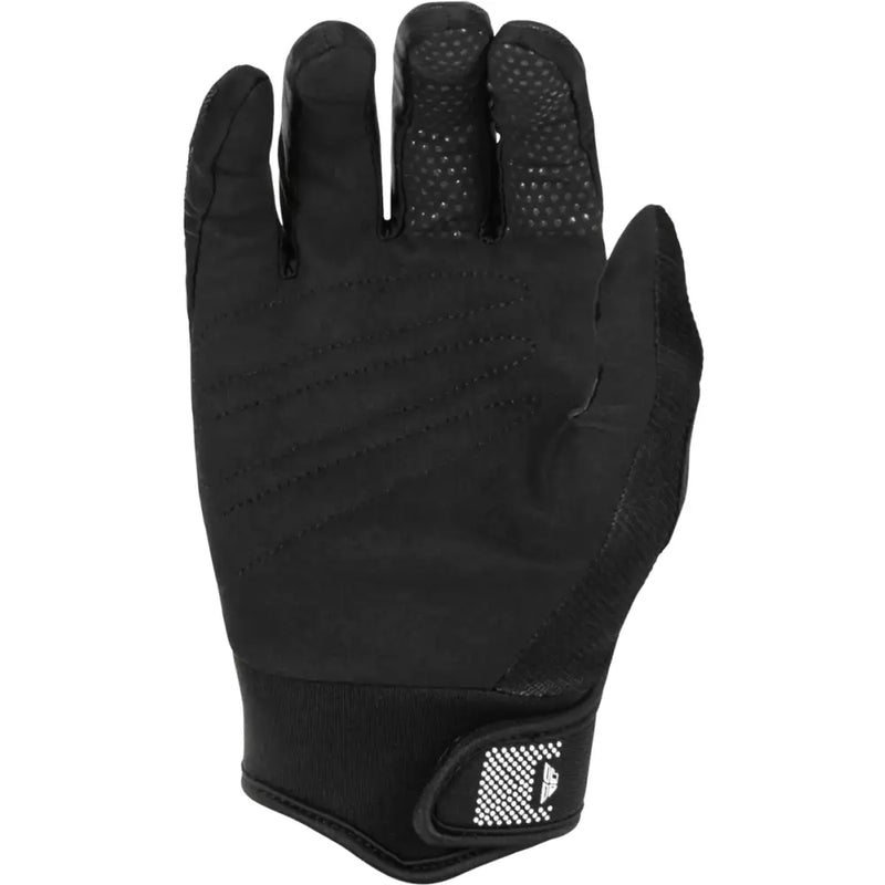 Youth F 16 Gloves Black/White Ys - FLY RACING