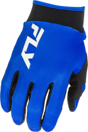 Youth F 16 Gloves Blue/White Y3xs - FLY RACING