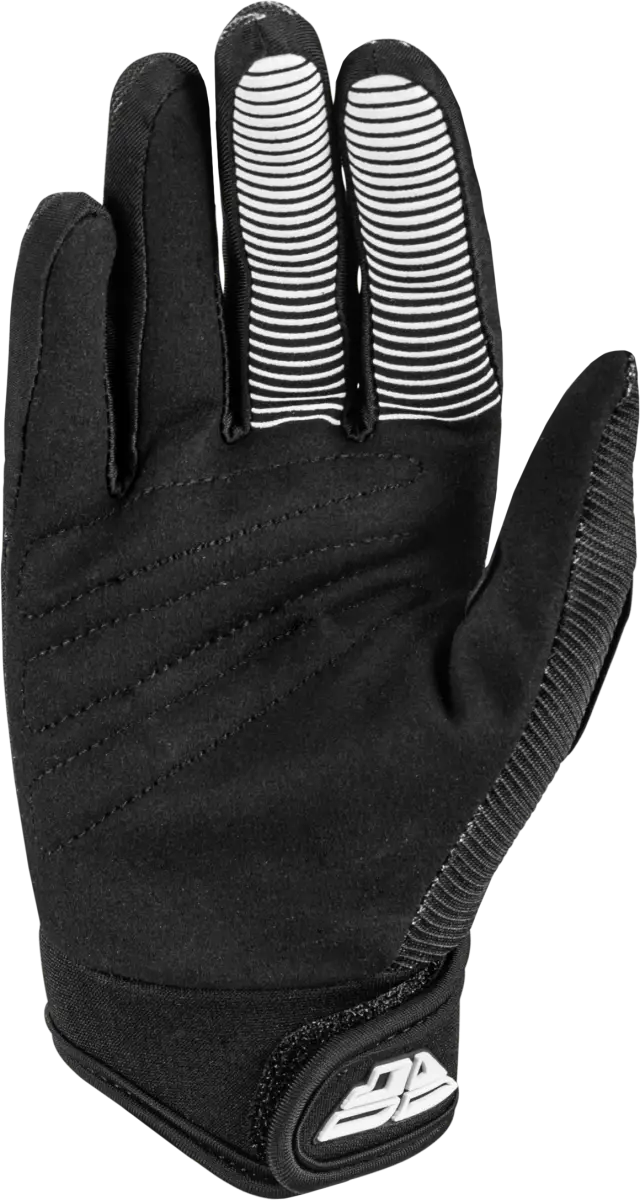Youth F 16 Gloves Black/White Y3xs - FLY RACING