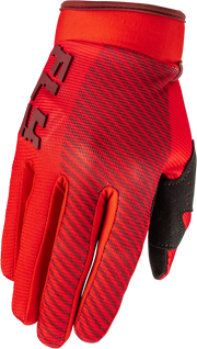 Youth F 16 Gloves Red Y3xs - FLY RACING