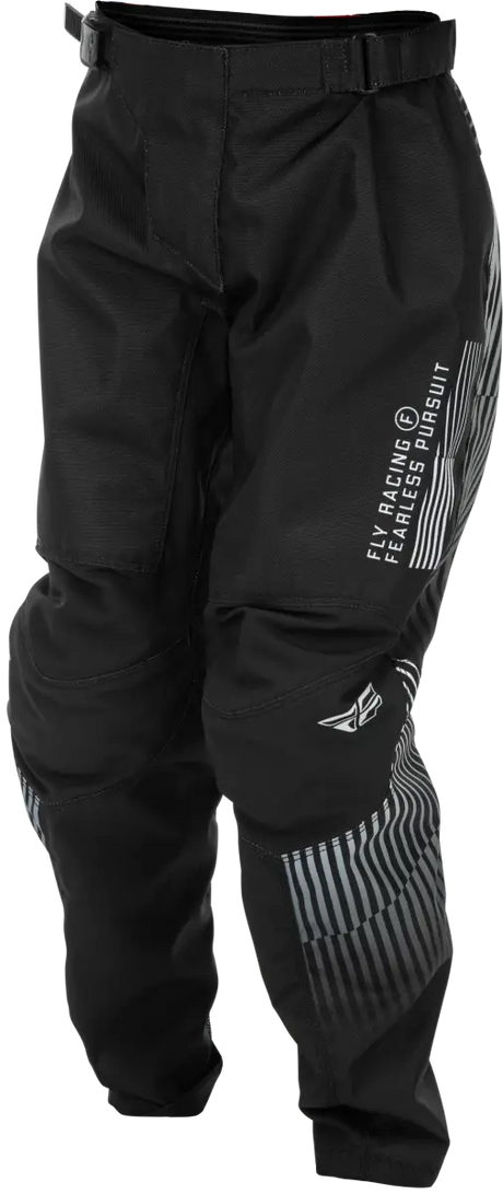 Youth F 16 Pants Black/White Sz 20 - FLY RACING