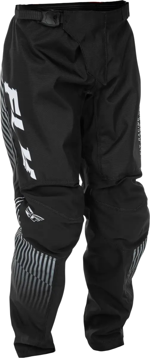 Youth F 16 Pants Black/White Sz 24 - FLY RACING