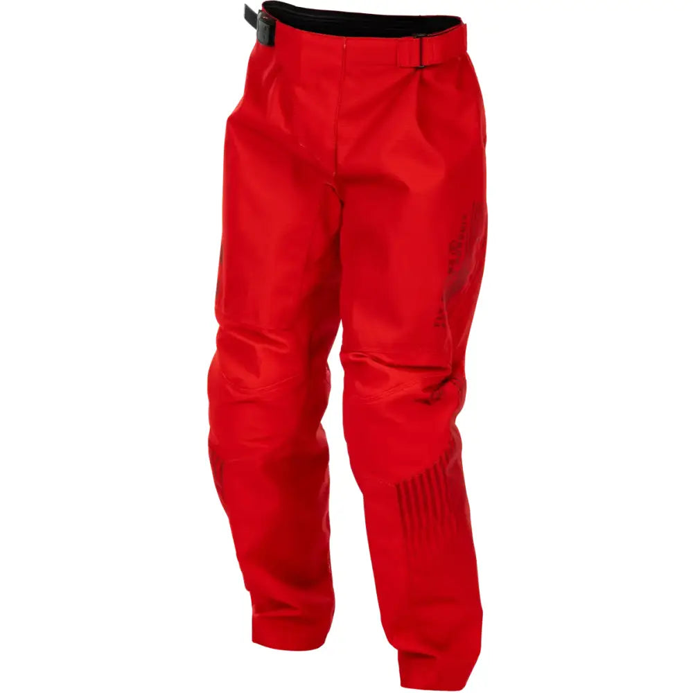 Youth F 16 Pants Red Sz 18 - FLY RACING