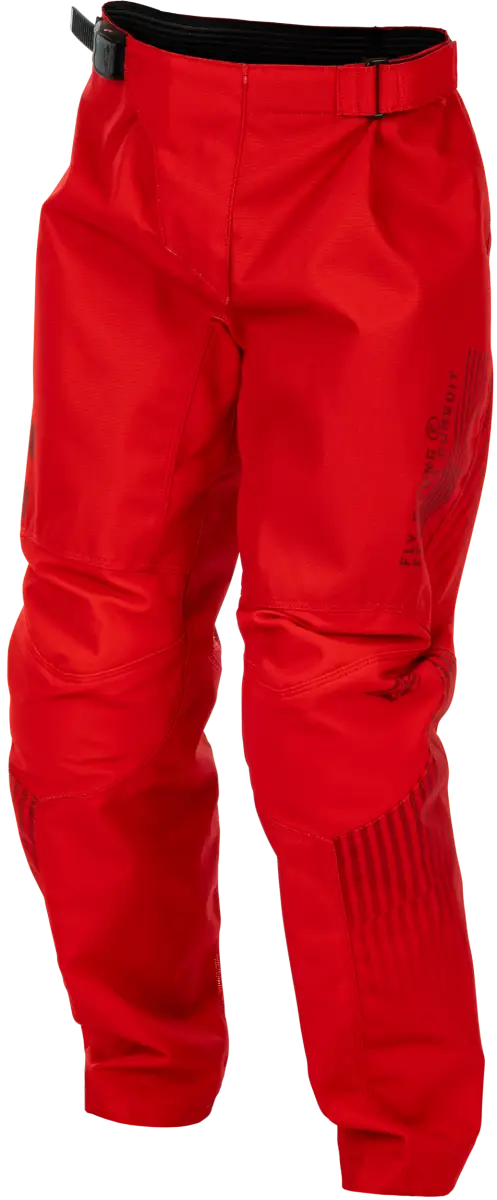 Youth F 16 Pants Red Sz 18 - FLY RACING