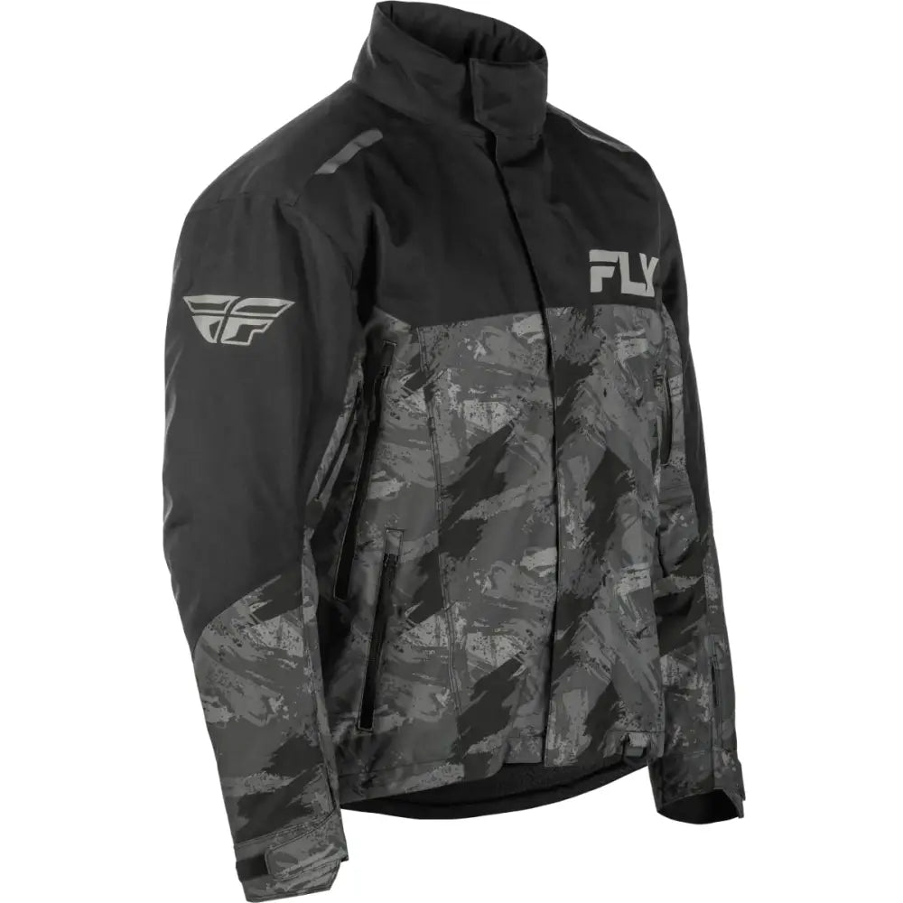 Youth Snx Pro Jacket Black Ym - FLY RACING