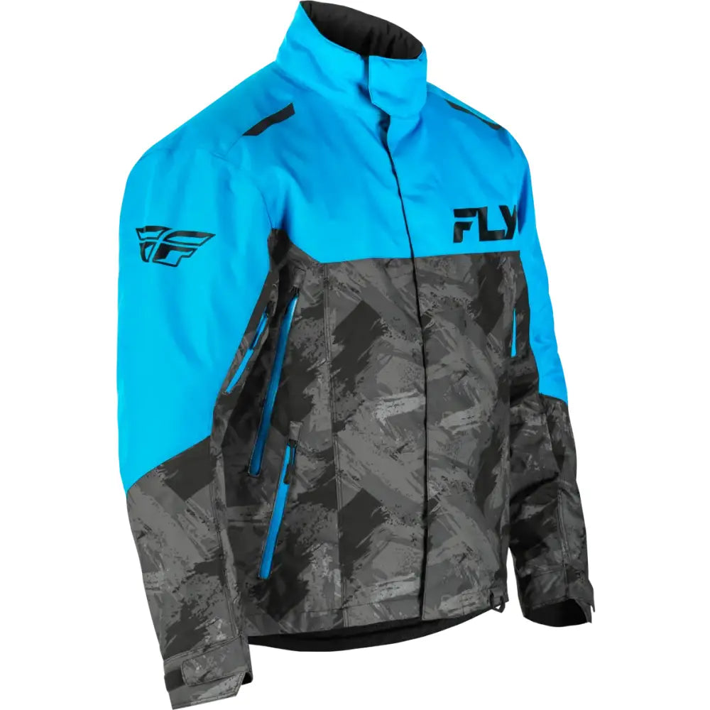 Youth Snx Pro Jacket Blue/Black Yxs - FLY RACING