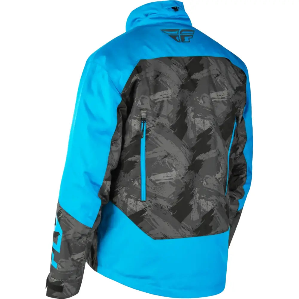 Youth Snx Pro Jacket Blue/Black Ym - FLY RACING