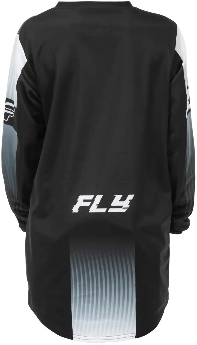 Youth F 16 Jersey Black/White Yl - FLY RACING