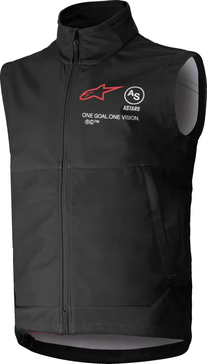 Youth Techstar Softshell Vest Black Md - ALPINESTARS