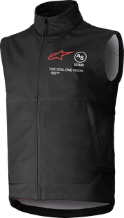 Youth Techstar Softshell Vest Black Sm - ALPINESTARS