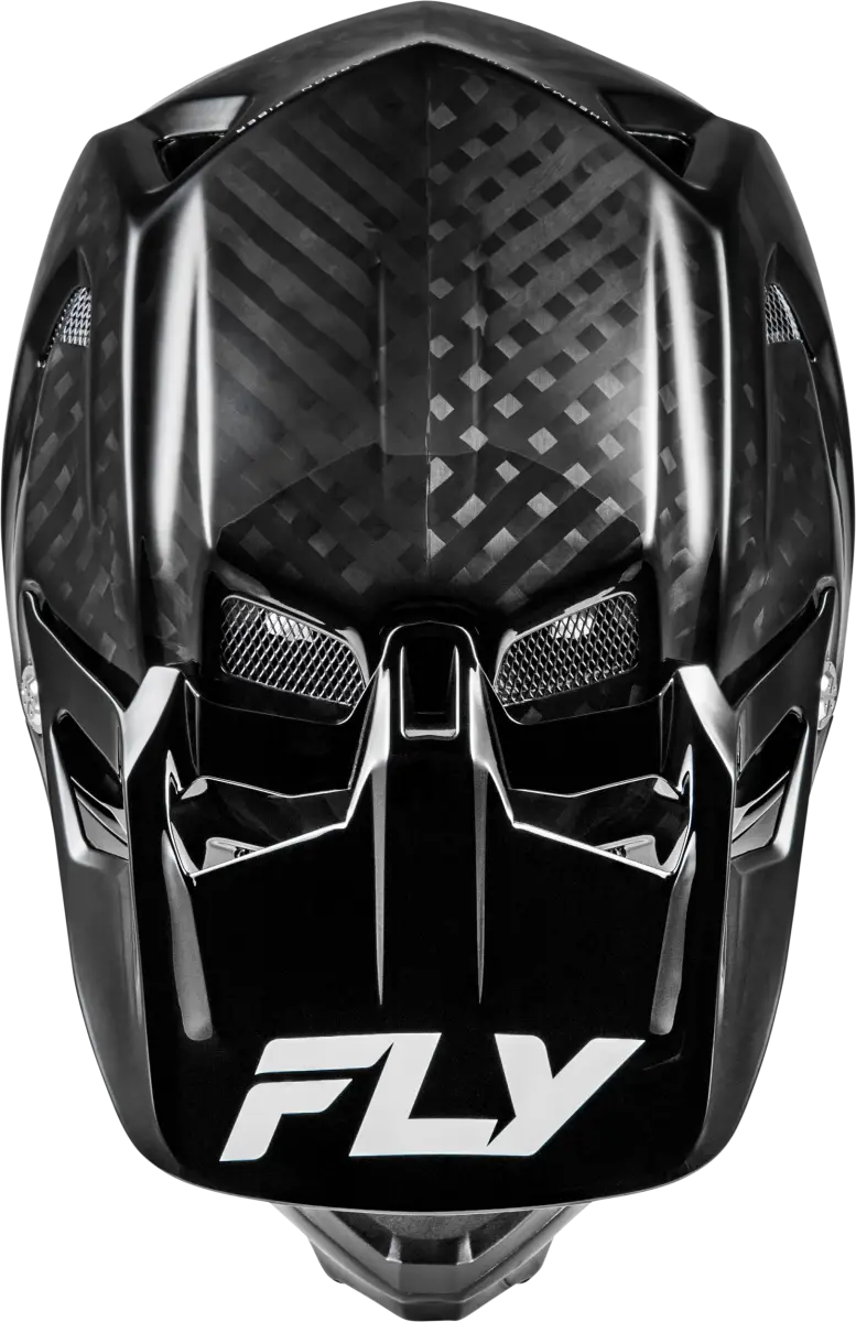 Yth Werx R Carbon Hlmt Black Carbon Yl - FLY RACING