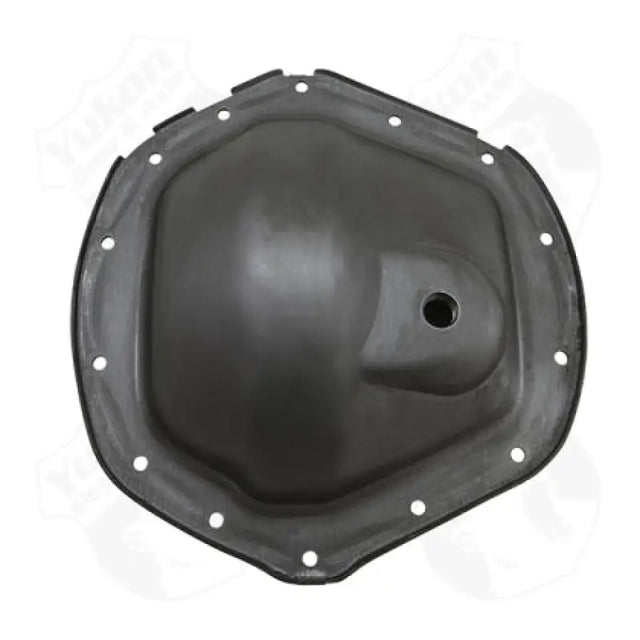 Dark gray Yukon Gear Steel Cover with bolt holes for Chrysler Gm 11.5 gear steel cover