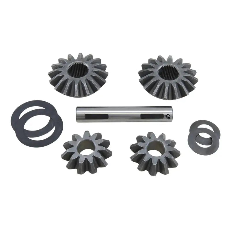 Differential gear set with shims and cross shaft for Yukon Gear replacement standard open SPI