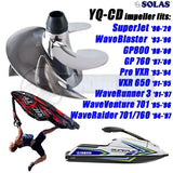 Jet ski impeller compatibility guide for YQ-CD-10/16 Solas Concord Ultra High Strength impeller