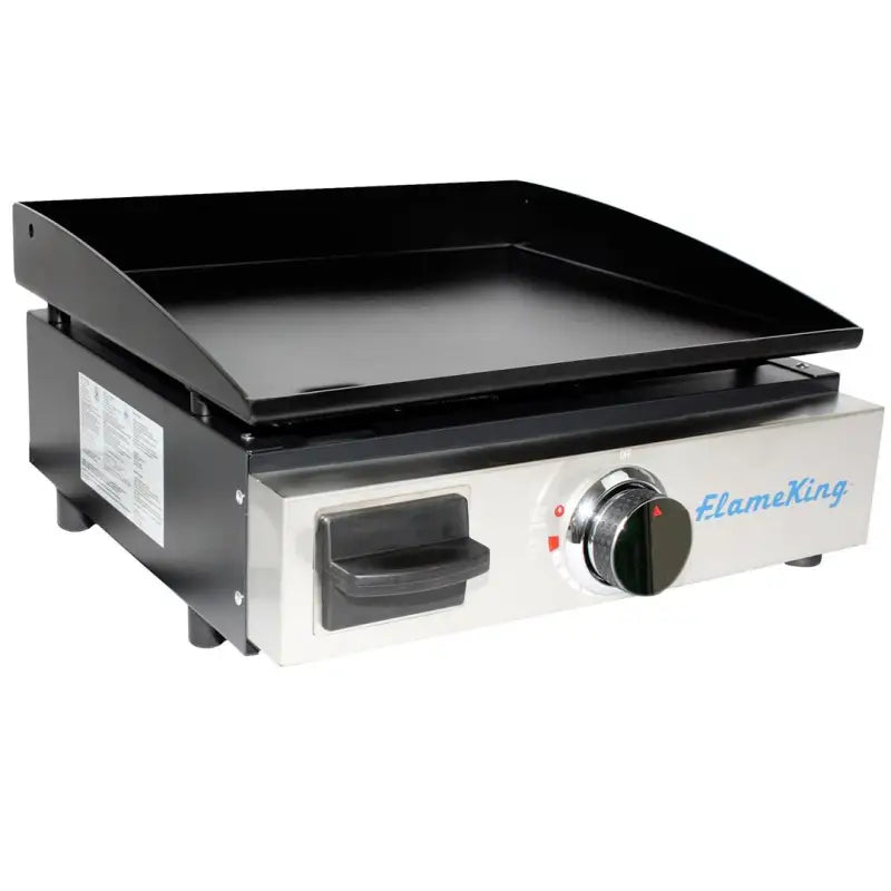 YSNFM-HT-200 Flame King Flat Top Propane Cast Iron Grill G