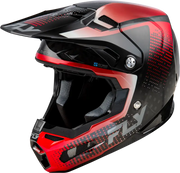 Yth Formula S Carbon Protocol Helmet Black Carbon/Red Yl
