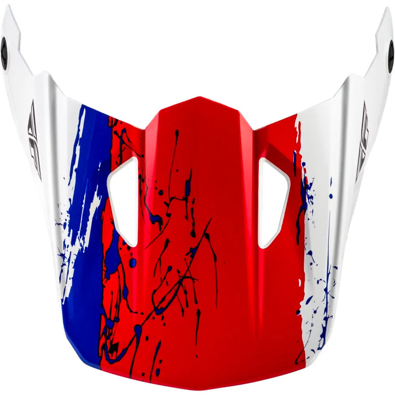 Yth Kinetic Drip Helmet Visor Red/Black/White Ys Yl