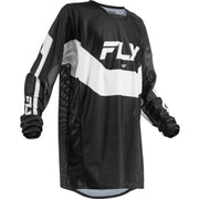 Yth Kinetic Mesh Jersey Black/White Yxl
