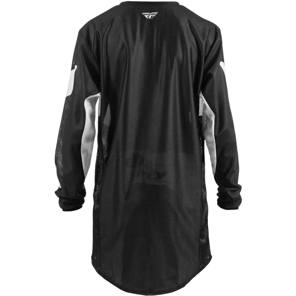 Yth Kinetic Mesh Jersey Black/White Yxl