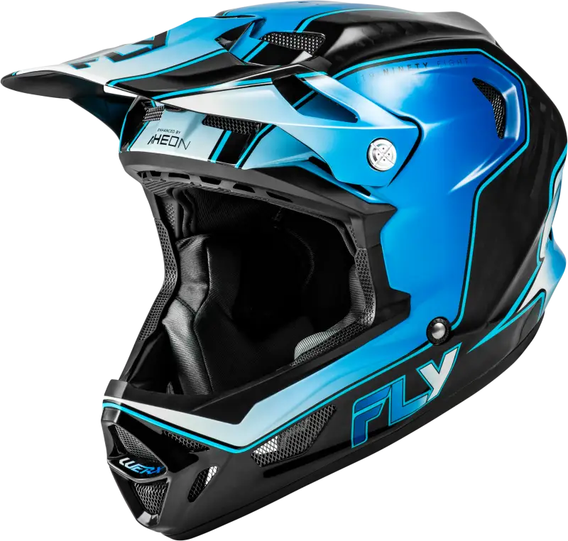 Yth Werx R Flow Carbon Hlmt Black Carbon/Blue/White Yl