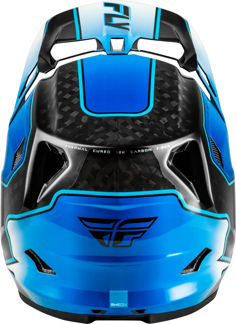 Yth Werx R Flow Carbon Hlmt Black Carbon/Blue/White Yl
