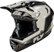Yth Werx R Flow Carbon Hlmt Black Carbon/Grey Yl - FLY RACING
