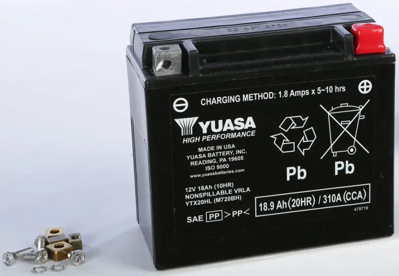 YUASA YUAM720BH Battery Ytx20hl Sealed Factory Activated