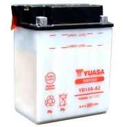 Yuasa YB14A-A2 Yumicron CX 12 Volt Battery - Batteries
