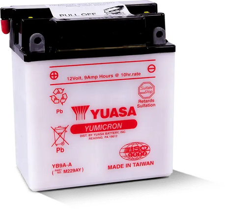 Yuasa YB9A-A Yumicron 12 Volt Battery - Batteries