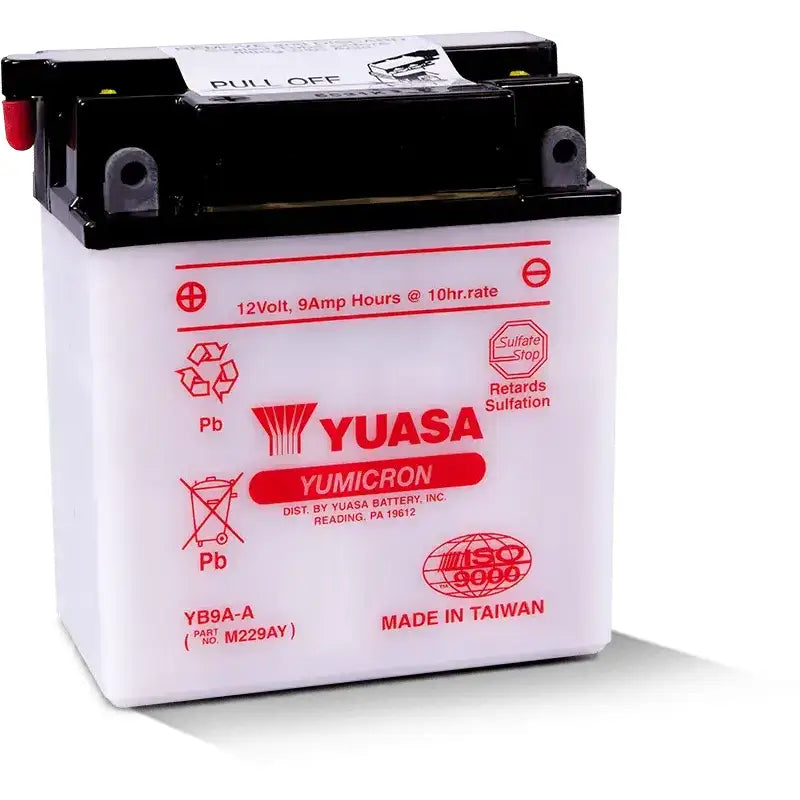 Yuasa YB9A-A Yumicron 12 Volt Battery - Batteries