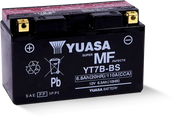 Yuasa YT7B-BS Maintenance Free AGM 12 Volt Battery (Bottle Supplied) - Batteries
