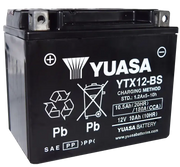Yuasa YTX12-BS Maintenance Free AGM 12 Volt Battery (Bottle Supplied) - RV and Auto Parts