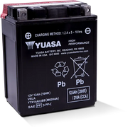 Yuasa YTX14AH-BS High Performance AGM 12 Volt Battery (Bottle Supplied) - Batteries