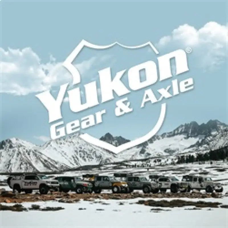 Yukon Gear logo over off-road vehicles showcasing the master overhaul kit gear upgrade