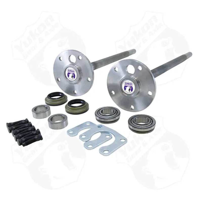 Yukon Gear & Axle YA FBRONCO-3-31 Yukon Gear 1541H Alloy Rear Axle Kit For Ford 9in Bronco From 76-77 w/ 31 Splines