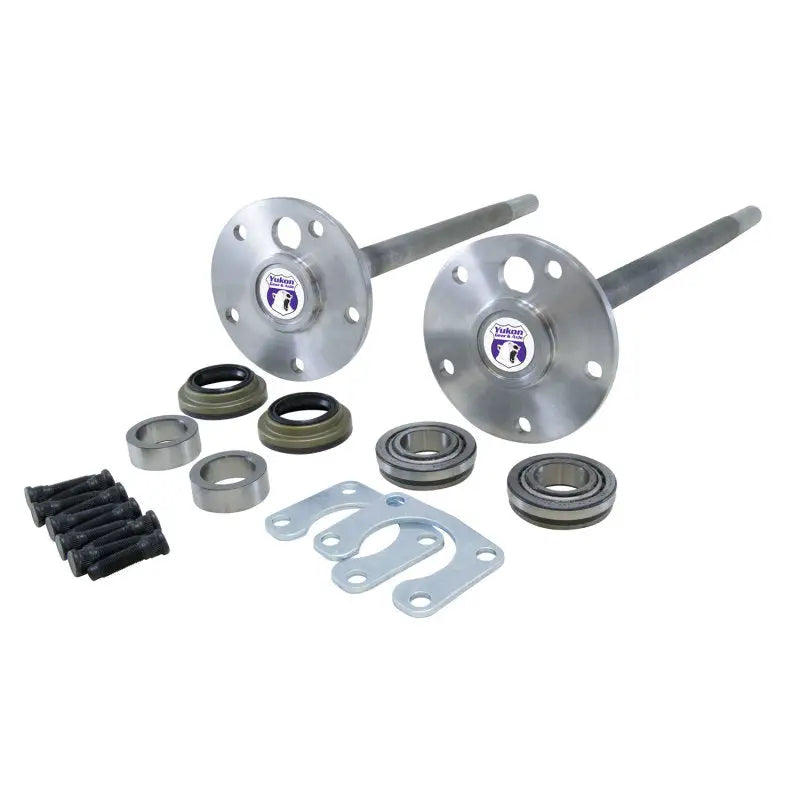 Automotive axle shafts and components from Yukon Gear 1541H alloy axle kit for Ford Bronco