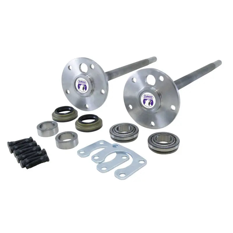 Yukon Gear & Axle YA FBRONCO-3-31 Yukon Gear 1541H Alloy Rear Axle Kit For Ford 9in Bronco From 76-77 w/ 31 Splines