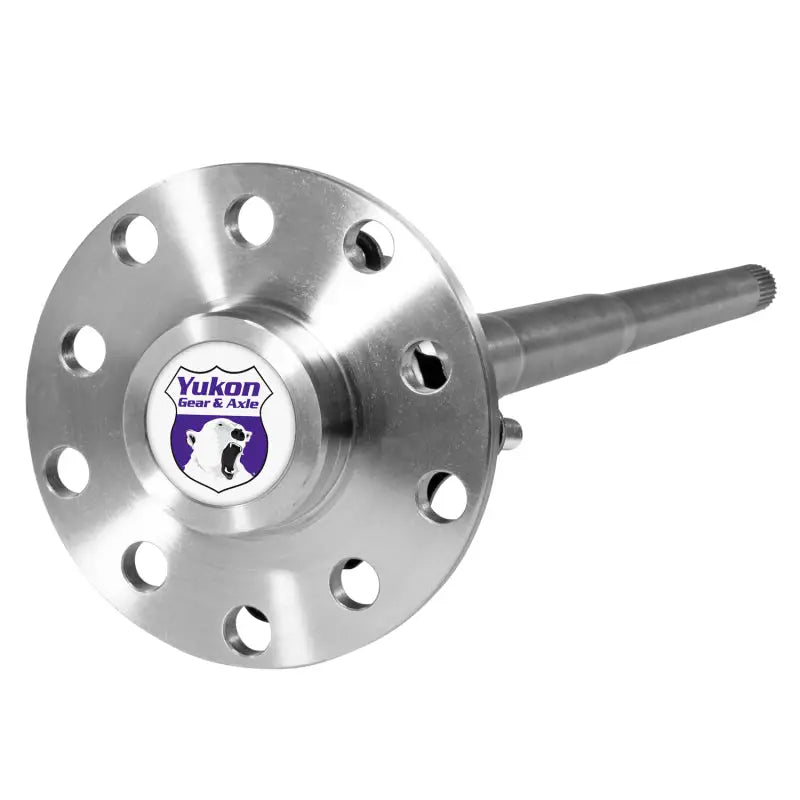 Yukon Gear 4340 Chromoly Axle for Jeep Rubicon JK Rear Left 32 spline 31.25in Long - High-strength performance axle by Yukon Gear & Axle featuring cold roll formed splines and advanced heat treating for superior durability.