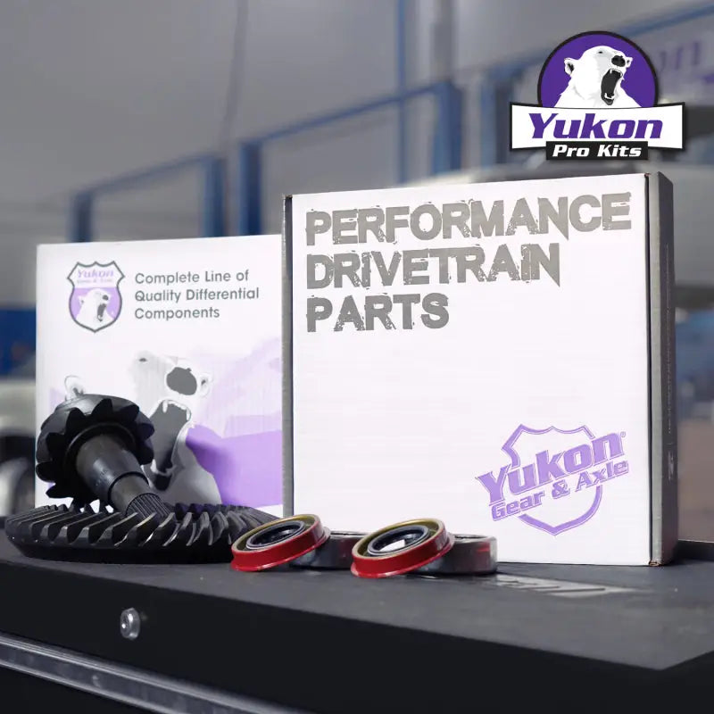 Yukon Gear 8.2in GM 3.73 Rear Ring & Pinion Install Kit 2.25in OD Axle Bearings & Seals - YGK2211