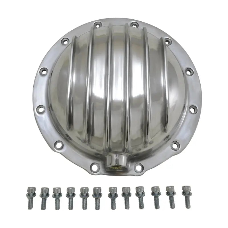 Yukon Gear & Axle YP C2-M20 Yukon Gear Finned Polished Aluminum Cover For AMC Model 20