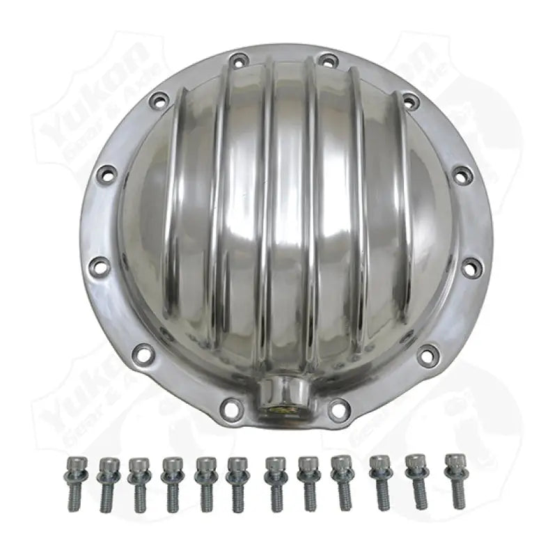 Yukon Gear & Axle YP C2-M20 Yukon Gear Finned Polished Aluminum Cover For AMC Model 20