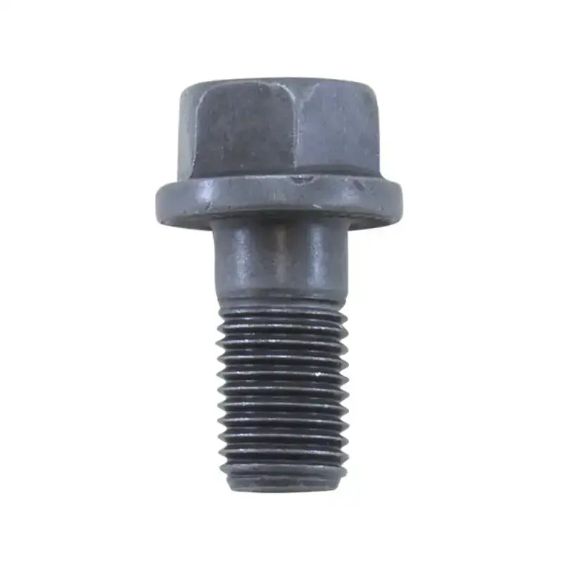 Gray metal bolt with hex head and threaded shaft for Yukon Gear 12T standard open cross