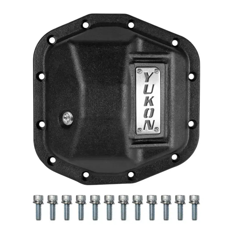 Yukon Gear Hardcore Front Nodular Iron Cover for Jeep Wrangler JL Dana 44/210mm - Truck & Automotive