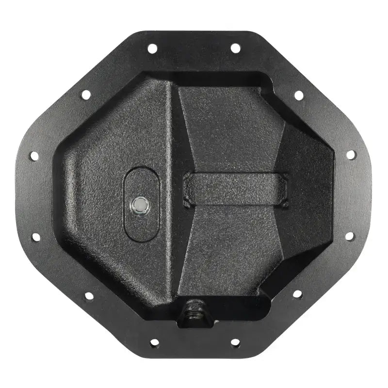 Black octagonal Yukon Gear Hardcore Differential Cover for Chrysler 9.25in Rear Differential